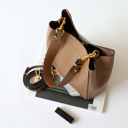 Bolso Bandolera de Cuero Grueso Versátil - Diseño Minimalista - Image 3