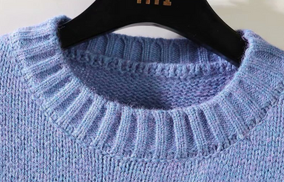 Suéter Cuello Redondo Hombre Estilo Coreano Tendencia Otoño - Image 15