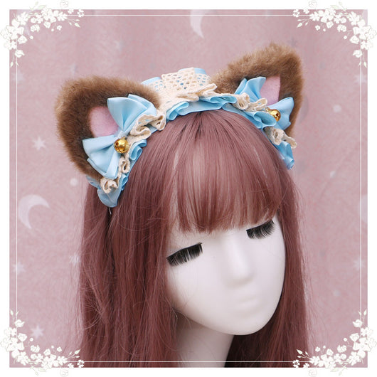 Diadema Lolita Gatita de Peluche con Encaje - Accesorio Anime Japonés - Image 60