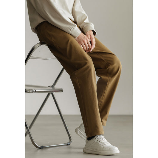 Pantalón Cropped Recto de Mezclilla Elástica - Image 6