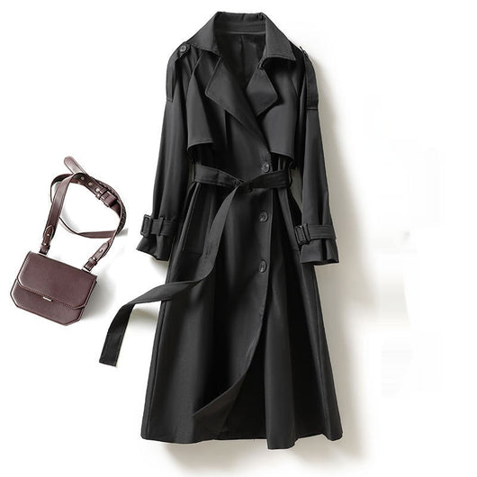 Abrigo Tipo Trench Coat de Largo Medio para Mujer - Image 16