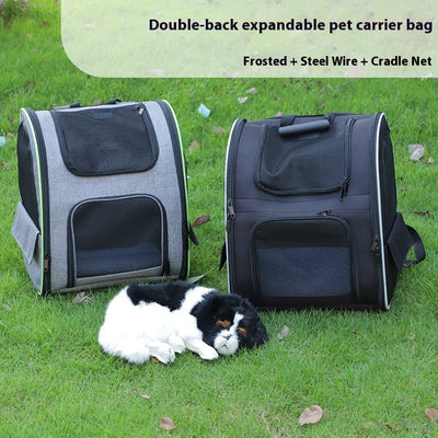 Mochila Transportadora Respirable para Mascotas - Gran Capacidad - Image 11