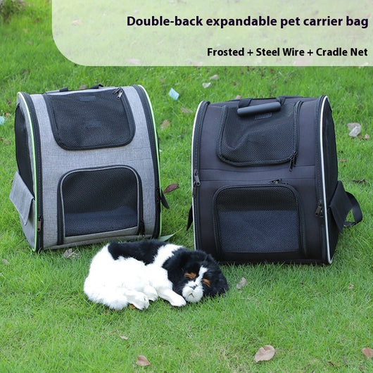 Mochila Transportadora Respirable para Mascotas - Gran Capacidad - Image 11
