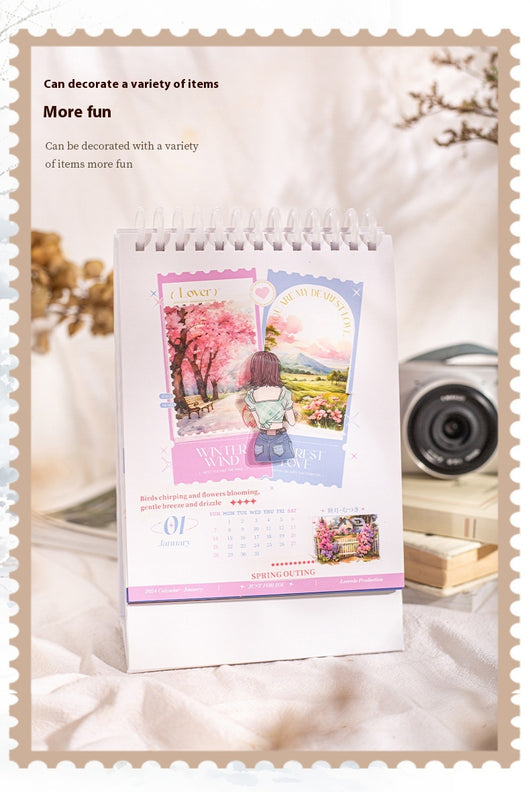 Set de Cintas Decorativas Adhesivas Paisajes Cuatro Estaciones - 6 Modelos para Scrapbooking y DIY - Image 24