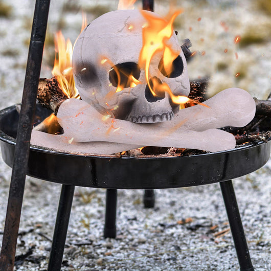 Decoración de Calavera de Cerámica para Asador y Fiestas Temáticas - Image 16