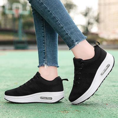 Tenis Plataforma con Cojín de Aire para Mujer - Comodidad Casual - Image 3