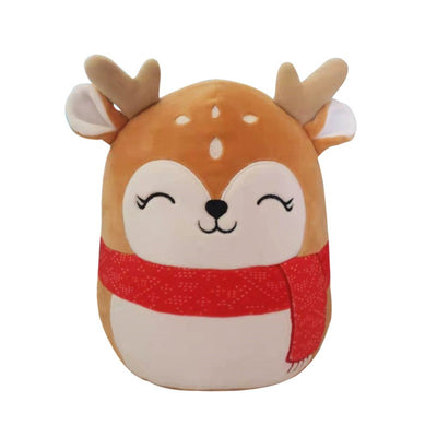 Cojín de Peluche Suave con Diseño de Gato Negro, Vaca y Rana - Image 12