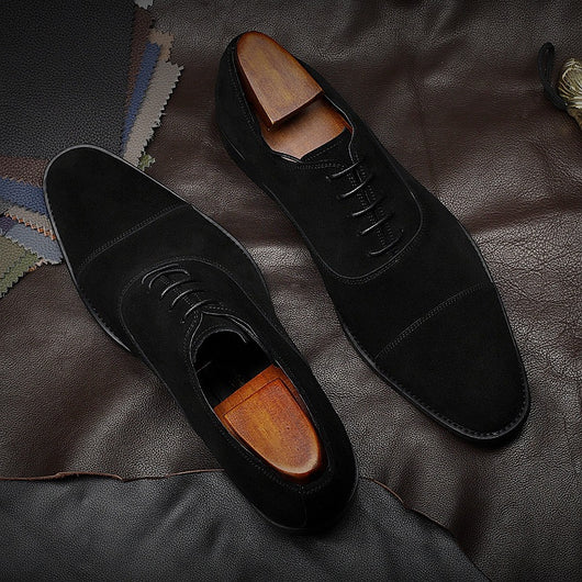 Zapatos de Cuero Ejecutivos con Articulación Flexible para Hombre - Image 12