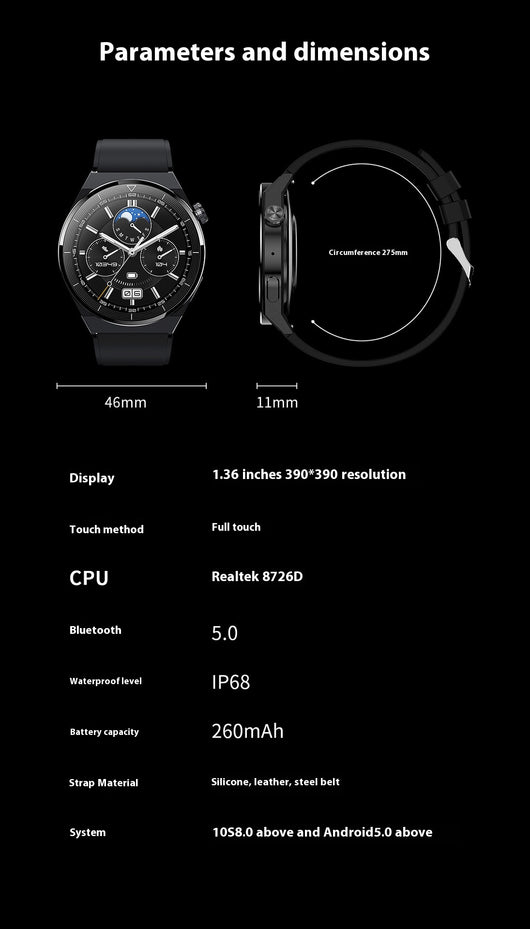 Reloj Inteligente con Monitor de Frecuencia Cardíaca y Sueño - Image 11