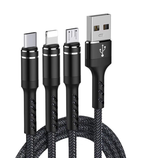 Cable de Carga Rápida Sincronizada Trenzado para Teléfono - Image 3