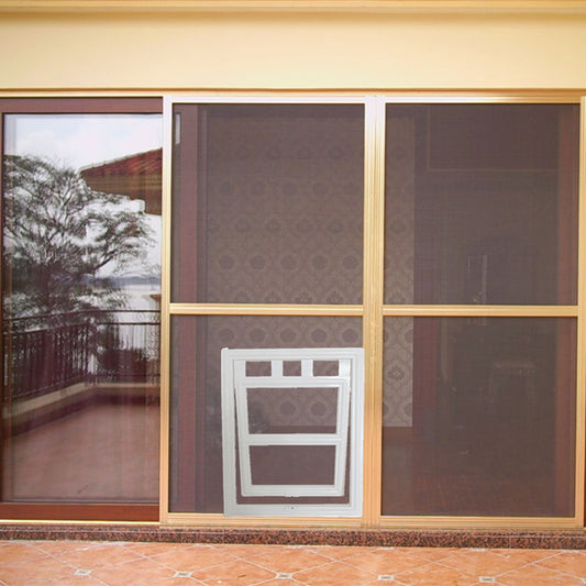 Malla Protectora para Ventanas y Puertas con Acceso Controlado para Mascotas