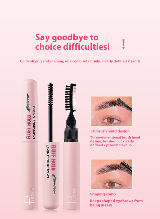 Crema Modeladora de Cejas Doble Punta - Incolora y Larga Duración - Image 9