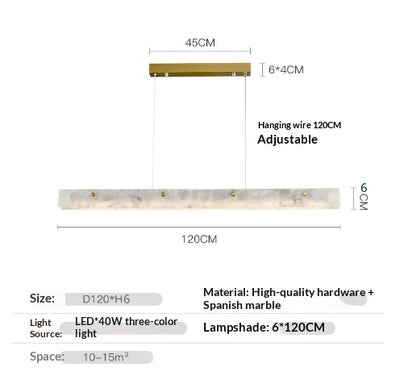 Lámpara Colgante Minimalista Nórdica de Lujo Moderno - Image 6