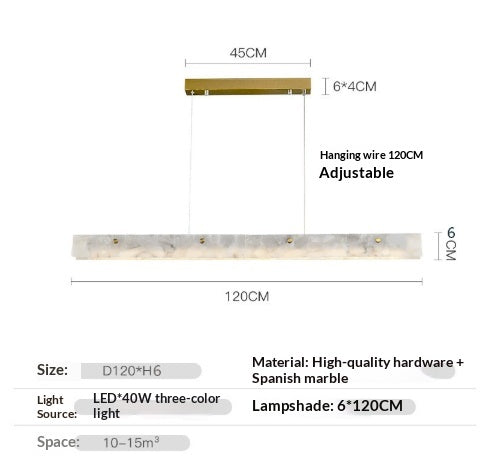 Lámpara Colgante Minimalista Nórdica de Lujo Moderno - Image 6