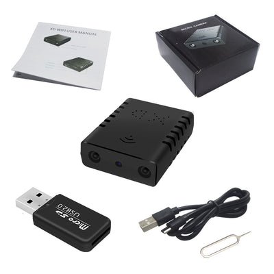 Cámara de Seguridad WiFi para el Hogar con Manual en Inglés