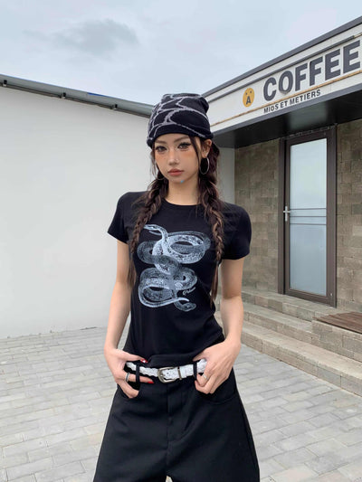 Playera Casual Estampada Slim Fit para Mujer - Image 14