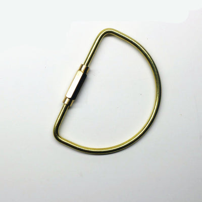 Organizador de Llaves Retro Dorado con Hebilla de Cobre Puro para Automóvil - Image 9