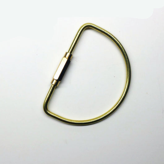 Organizador de Llaves Retro Dorado con Hebilla de Cobre Puro para Automóvil - Image 9
