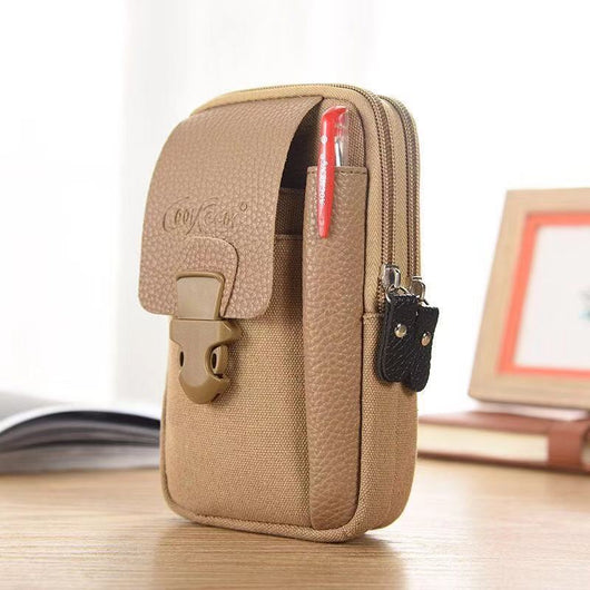Riñonera Deportiva para Hombre en Lona Resistente con Cinturón - Image 15