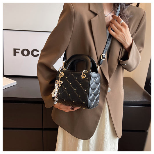 Bolso Bandolera Mujer con Bordado de Diamantes - Cartera de Moda Compacta - Image 27