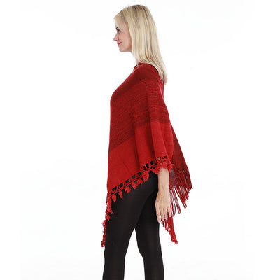 Lona Impermeable Suelta Extragrande con Flecos Tejidos - Image 10