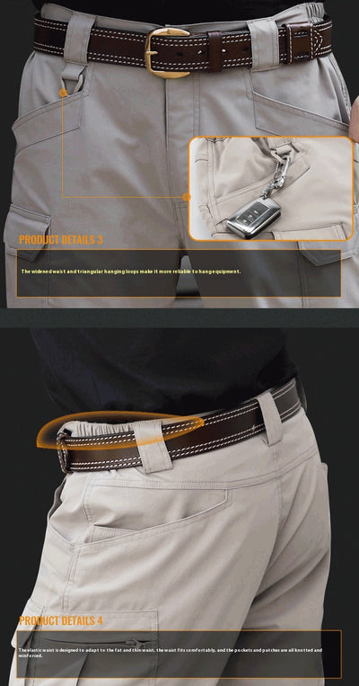 Pantalones Tácticos Transpirables de Secado Rápido con Bolsillos - Image 23