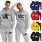 Conjunto Deportivo King Queen para Él y Ella - Sudadera y Pantalón