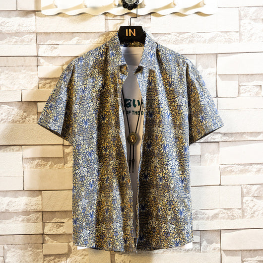 Camisa Casual Floral para Hombre - Image 10