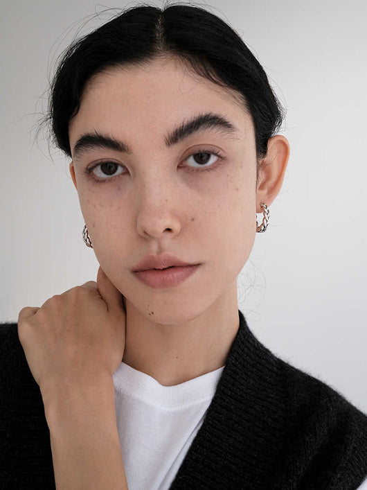 Aretes de Cáñamo Tejido Grueso con Textura Desgastada y Retención de Color - Image 4