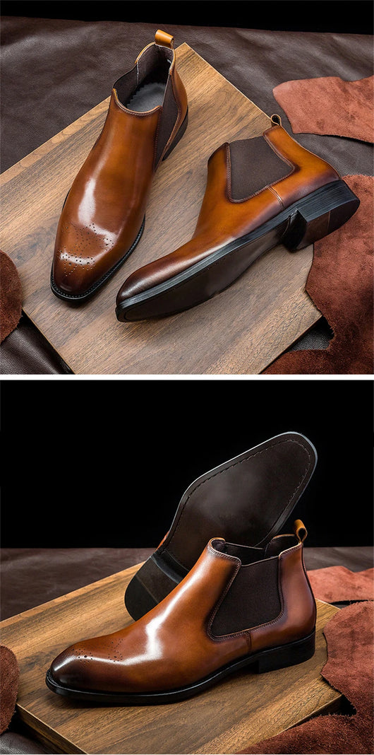 Botas Martin de Cuero para Hombre Talla Mediana - Image 11