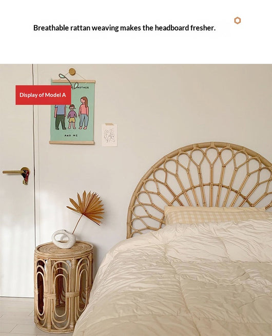 Respaldo de Ratán Natural - Biombo Decorativo para Espacios - Image 15