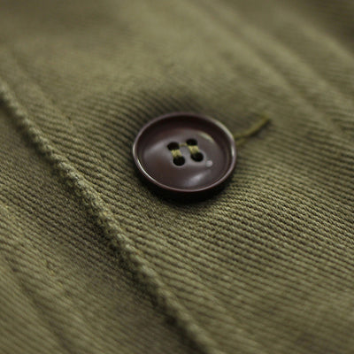 Chaqueta Militar Vintage de Pana con Múltiples Bolsillos - Image 7