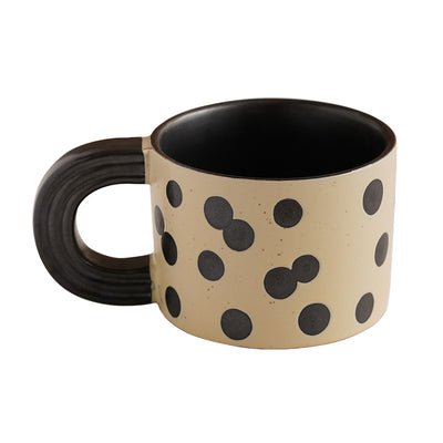 Taza de Cerámica Nórdica con Lunares - Taza de Café Creativa - Image 14