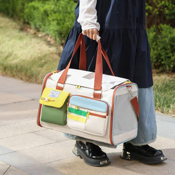 Bolsa Transportadora para Mascotas en Oxford - Portátil y Resistente