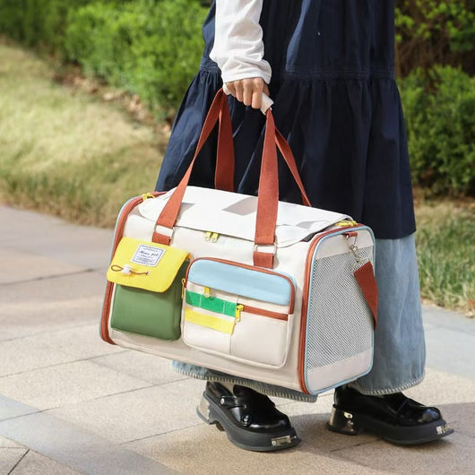 Bolsa Transportadora para Mascotas en Oxford - Portátil y Resistente