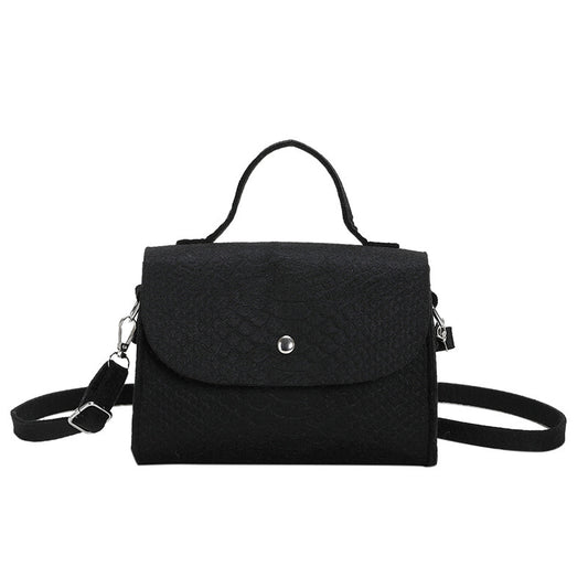 Bolso Bandolera Cuadrado Pequeño de Fieltro para Mujer - Image 2
