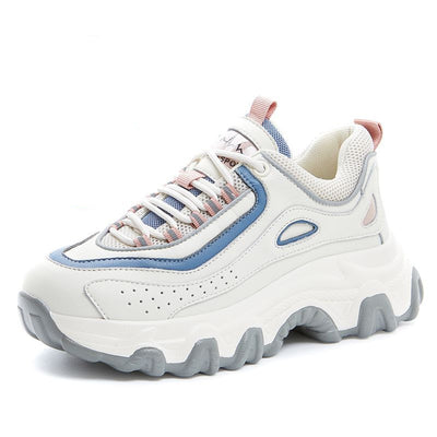 Zapatillas Deportivas Plataforma con Red y Cordones - Estilo Casual Trendy - Image 5