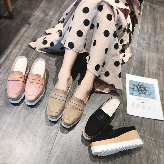 Sandalias Cómodas de Suela Gruesa Tipo Esponja sin Tacón - Image 8