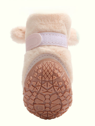 Botitas Térmicas para Perros con Decoración de Orejas - Protectores de Patas Antideslizantes - Image 11