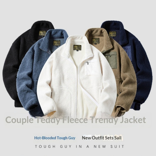 Cardigan Polar Fleece para Hombre - Abrigo Térmico Outdoor