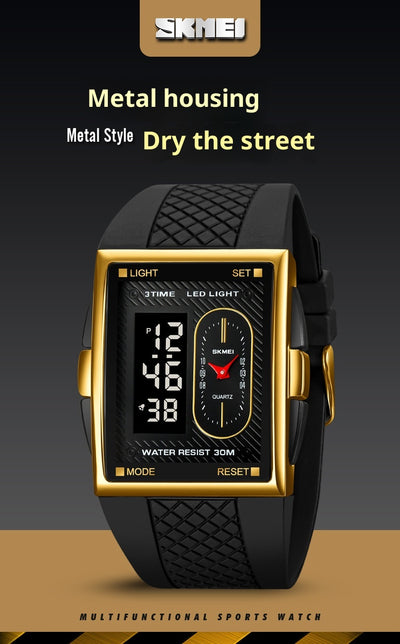 Reloj Deportivo Inteligente Dual para Estudiantes - Resistente al Agua - Image 27