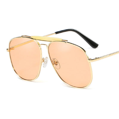 Gafas de Espejo Color Caramelo - Image 9