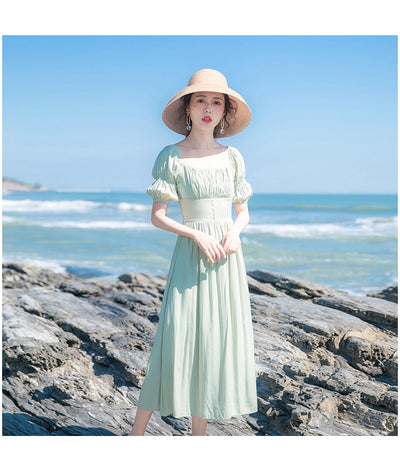 Vestido Mori Slim Cintura Ajustada para Mujer - Image 14