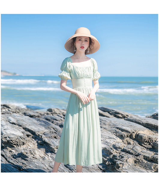 Vestido Mori Slim Cintura Ajustada para Mujer - Image 14