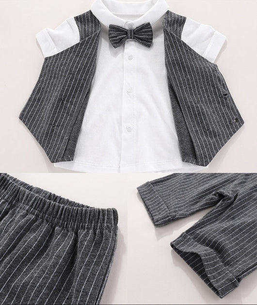 Conjunto Elegante Pequeño Caballero - Caja de Regalo Premium Negro y Oro - Image 34