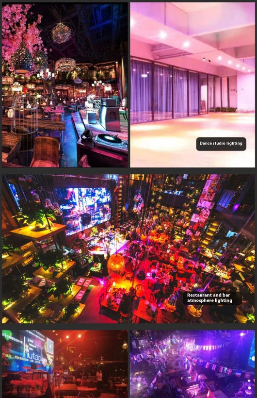 Foco LED Inteligente para Bares y Discotecas - Luz Ambiental Multicolor - Image 11