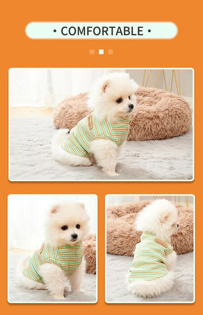 Playera Refrescante para Perros Pequeños - Outfit Primavera Verano Chihuahua Yorkshire - Image 12
