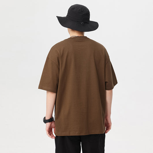 Camiseta Estampada de Algodón Manga Corta para Hombre - Image 3