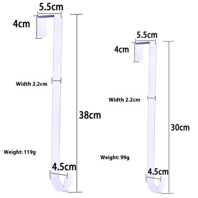 Gancho Retráctil de Hierro para Puerta - Decoración Navideña - Image 8
