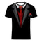 Playera Casual para Hombre con Estampado Digital Cuello Redondo